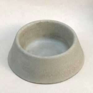 Concrete Dog Bowl | 32 oz Non-Slip & Sturdy | Weatherproof for Patios and Home