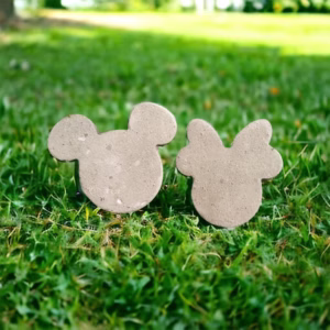 Mickey & Minnie-Mouse Garden Stones (2 pieces)